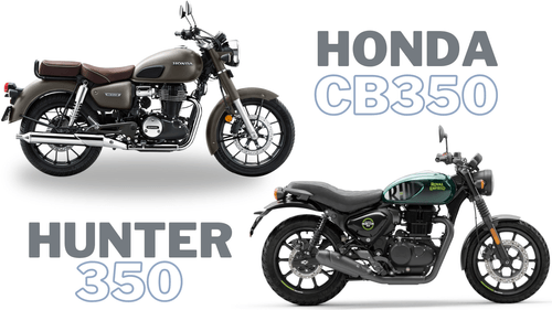 Honda CB350 Vs RE Hunter 350: From Design to Power; Check Detailed Comparison