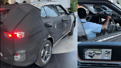 Hyundai Creta EV के इंटीरियर से उठा पर्दा: डुअल-स्क्रीन सेटअप स्पॉट किया गया Hyundai Creta EV के इंटीरियर से उठा पर्दा: डुअल-स्क्रीन सेटअप स्पॉट किया गया