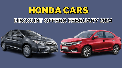 Honda's February Deals & Discounts: Save Big on Amaze & City Models! news