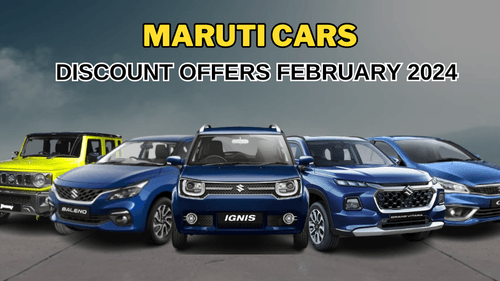 Maruti Nexa Discounts on Jimny, Grand Vitara, Baleno, Ignis, & Ciaz in Feb’24 Up to Rs 1.5 Lakh Maruti Nexa Discounts on Jimny, Grand Vitara, Baleno, Ignis, & Ciaz in Feb’24 Up to Rs 1.5 Lakh