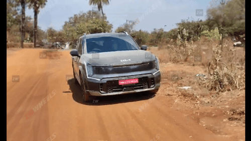 EV9 Electric SUV Spotted Testing in India, May Launch by June 2024