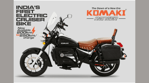 Komaki Ranger Electric Cruiser Debuts, To Be Available in Two Variants