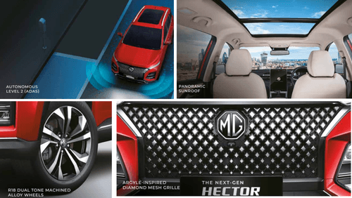 MG Hector Expands Lineup with Two New Variants, Shine Pro & Select Pro, Starting at Rs 15.99 Lakhs
