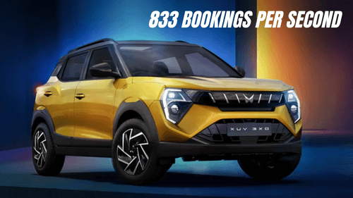 Mahindra XUV 3XO Breaking Records: Over 50,000 Bookings in 60 Minutes | Delivery Begins from 26th May Mahindra XUV 3XO Breaking Records: Over 50,000 Bookings in 60 Minutes | Delivery Begins from 26th May