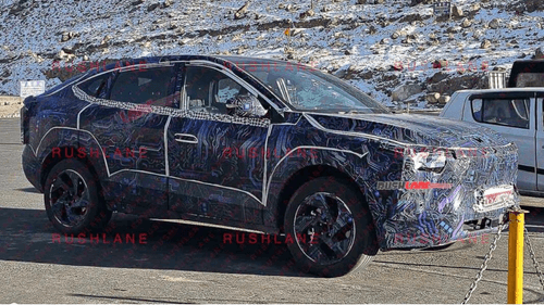 Mahindra XUV Coupe EV Spotted in Ladakh, Debut in 2025