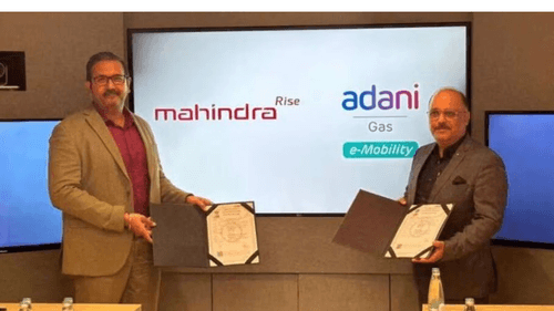 Mahindra & Mahindra partners with Adani Total Energies E-Mobility Limited for nationwide EV charging infrastructure