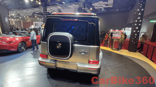 Mercedes-Benz EQG Electric G-Wagon Concept Steals the Spotlight at Bharat Mobility Expo