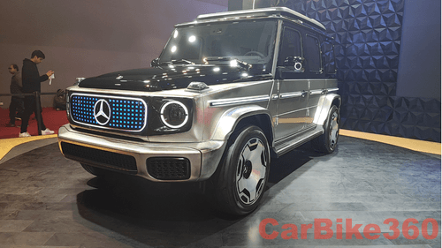 Mercedes-Benz EQG Electric G-Wagon Concept Steals the Spotlight at Bharat Mobility Expo news