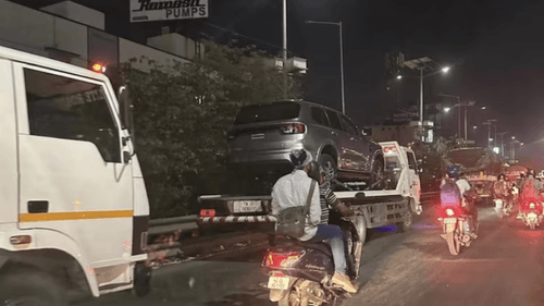 New Ford Endeavour Spotted On A Truck Heading To Chennai Plant
