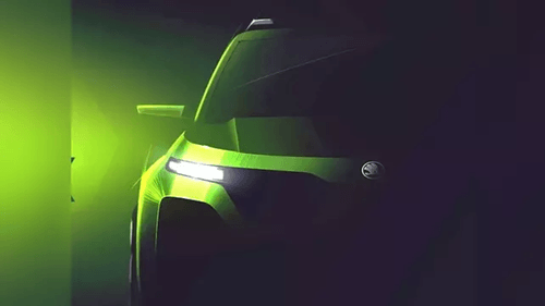 New Skoda Sub-Four Metre SUV Teaser Unveiled: Set to Launch in 2025 news