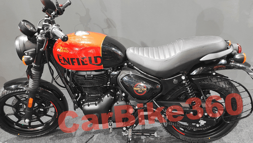 Royal Enfield Hunter 350 New Shade Showcased in Bharat Mobility Expo 350