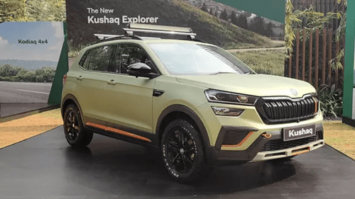 Skoda Unveils Off-Road-Ready Kushaq Explorer Edition: Matte Green Marvel with Enhanced Features Skoda Unveils Off-Road-Ready Kushaq Explorer Edition: Matte Green Marvel with Enhanced Features