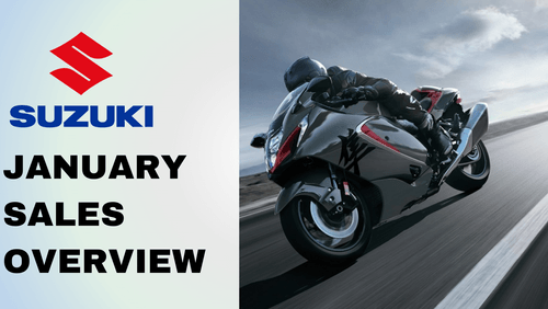 Suzuki Two Wheeler Sales reached 95,762 units in January 2024 news