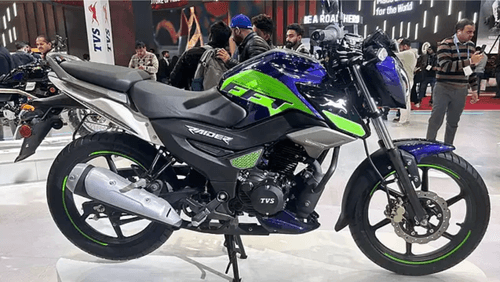 Revealed at Bharat Mobility Expo, TVS Raider 125 Flex Fuel Might Launch in India. Read All Details