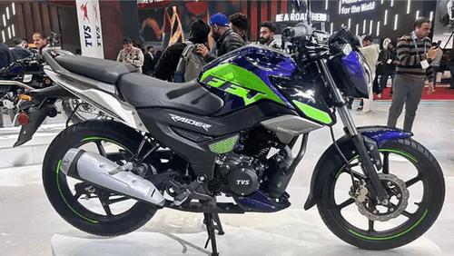 Revealed at Bharat Mobility Expo, TVS Raider 125 Flex Fuel Might Launch in India. Read All Details TVS Raider 125 Flex Fuel Version