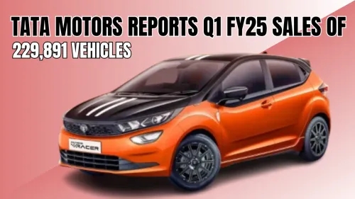Tata Motors Reports Q1 FY25 Sales of 229,891 Vehicles Tata Motors Reports Q1 FY25 Sales of 229,891 Vehicles