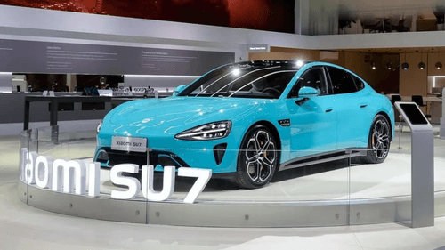 Xiaomi SU7 Electric Sedan Debuts in India Xiaomi SU7 Electric Sedan Debuts in India