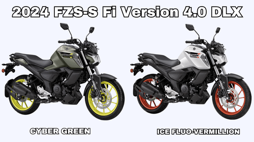Yamaha Introduces 2024 FZ-S Fi Version 4.0 DLX With Vibrant New Color Options