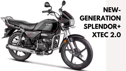 Hero MotoCorp has introduced the new-generation Splendor+ XTEC 2.0, priced at ₹ 82,911 (ex-showroom, Delhi) Hero MotoCorp has introduced the new-generation Splendor+ XTEC 2.0, priced at ₹ 82,911 (ex-showroom, Delhi)
