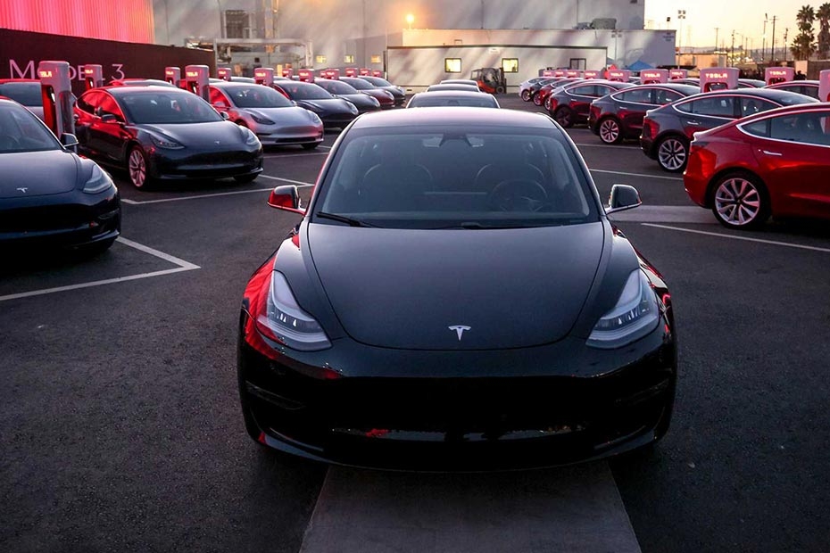 Tesla Model 3 Front View