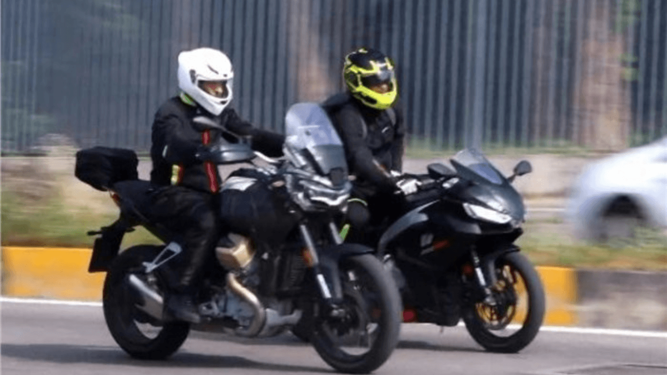 Aprilia RS 400 spotted without camouflage, ready for India launch news