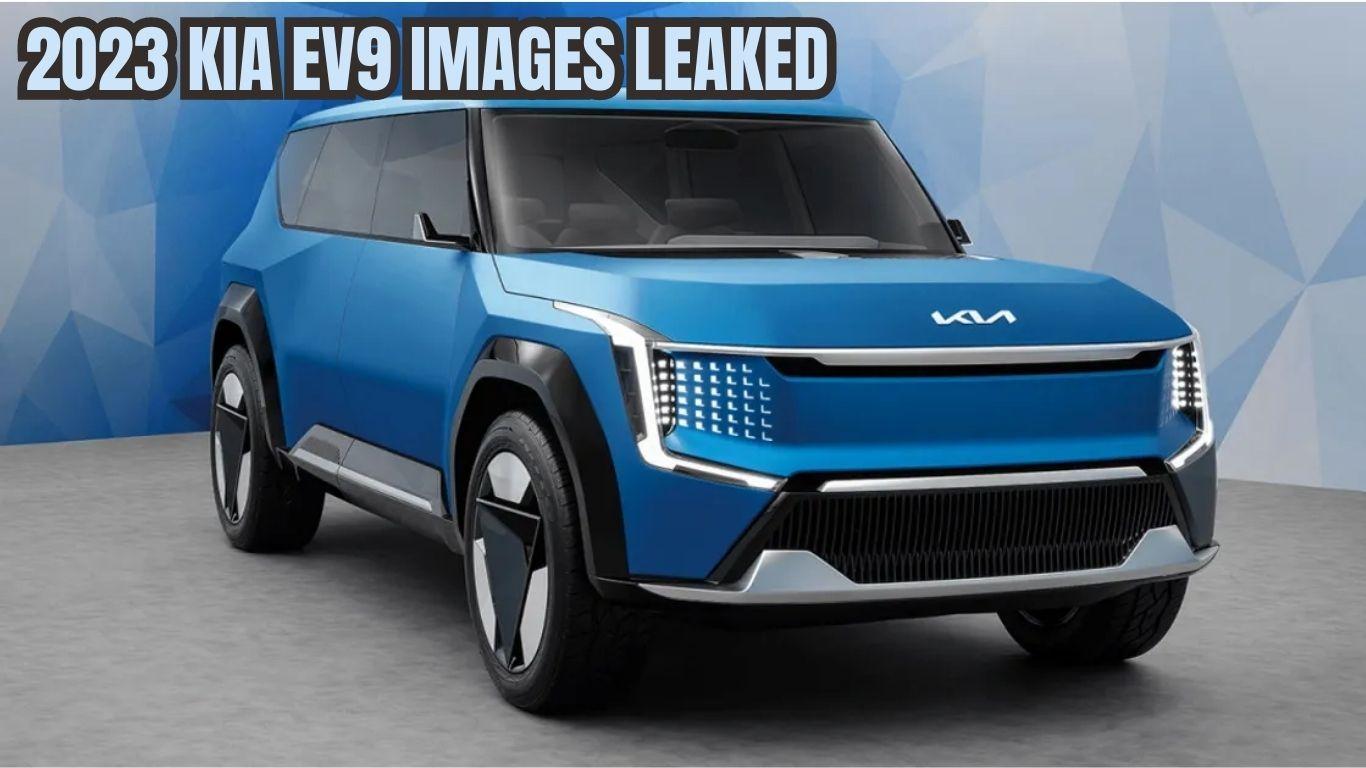 First Look: 2023 Kia EV9 Images Leaked Before Highly Anticipated Global Debut