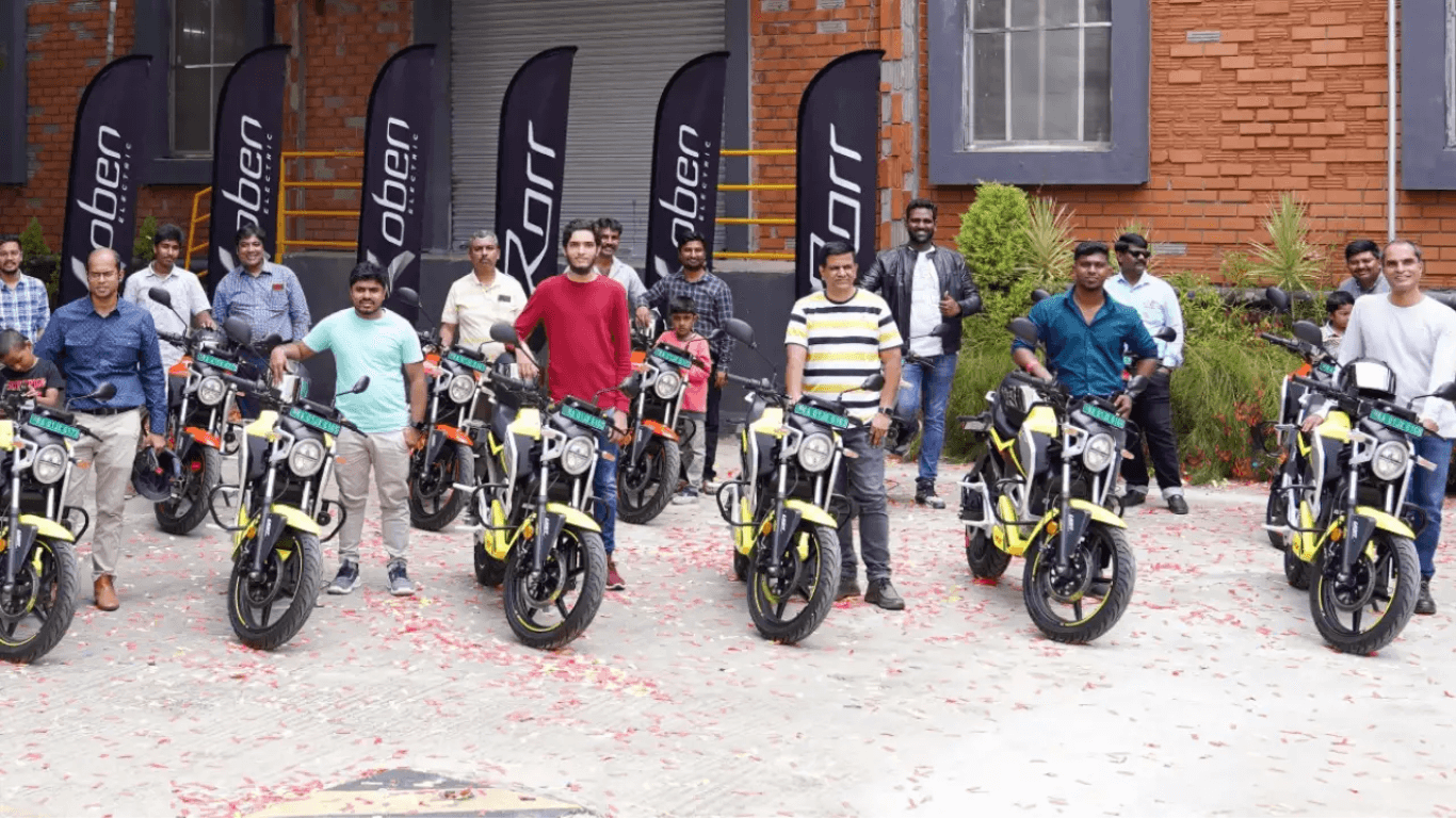Oben Rorr celebrates its first e-bike delivery with amazing offers news