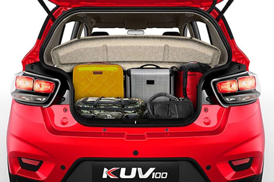 Mahindra KUV100 NXT Boot Space (Open) Mahindra KUV100 NXT Boot Space (Open)