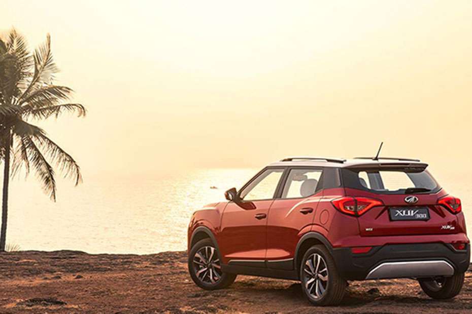 Mahindra XUV300 Left Side Rear View Mahindra XUV300 Left Side Rear View