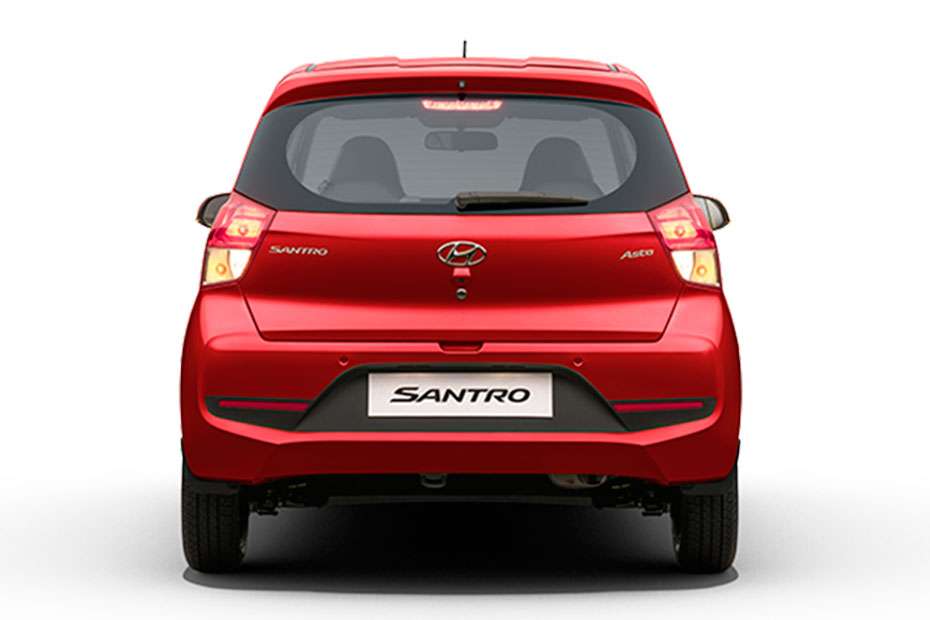 Hyundai Santro Rear View Hyundai Santro Rear View