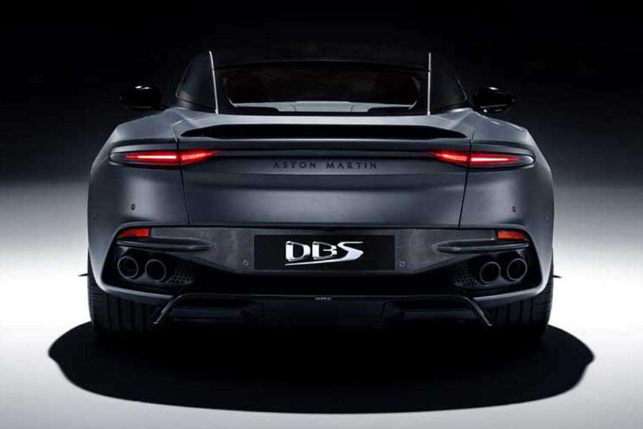 Aston Martin DBS Superleggera Rear View Aston Martin DBS Superleggera Rear View