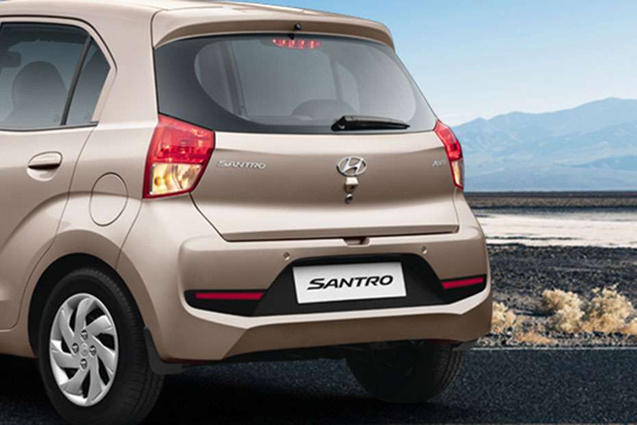 Hyundai Santro Side Rear View Hyundai Santro Side Rear View