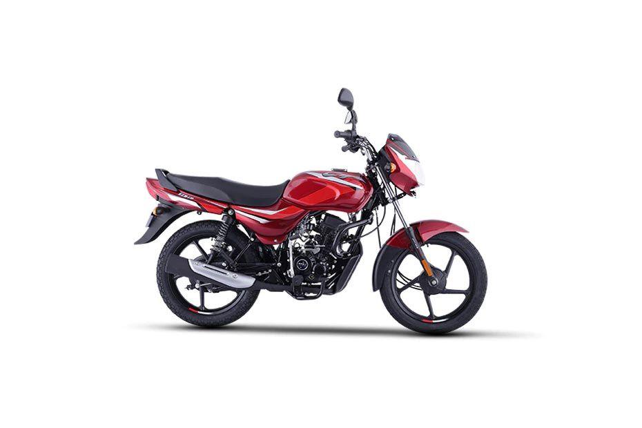 Bajaj CT100 - Red With Bright Red