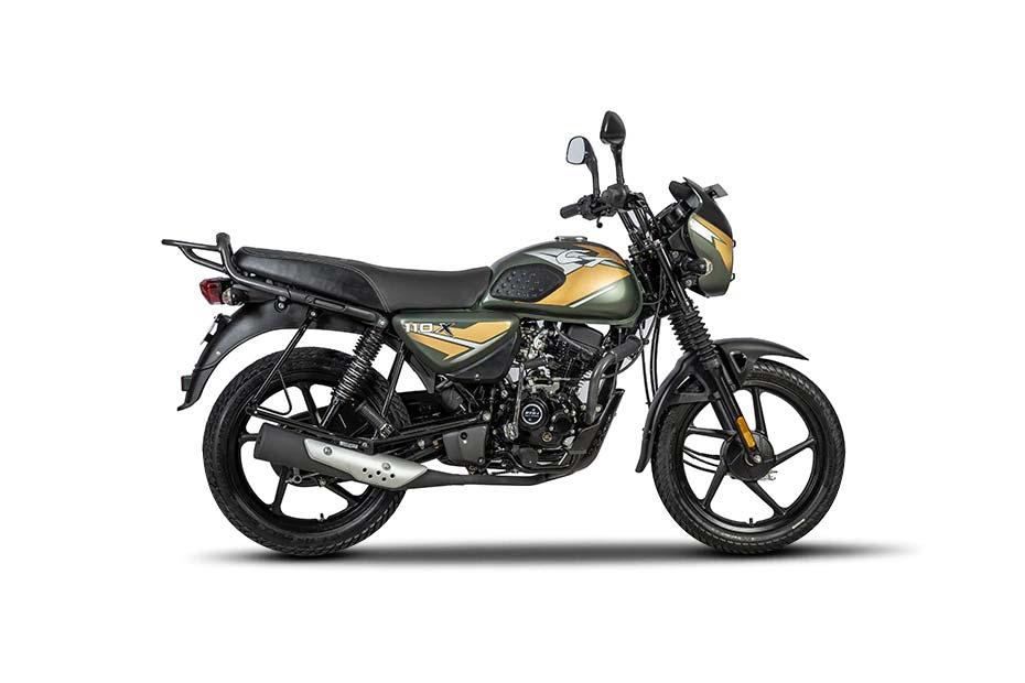Bajaj CT110 - Matte Olive Green With Yellow