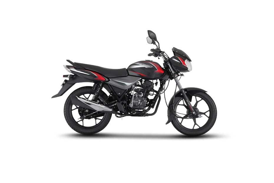 Bajaj Discover 125 - Black With Red Decals