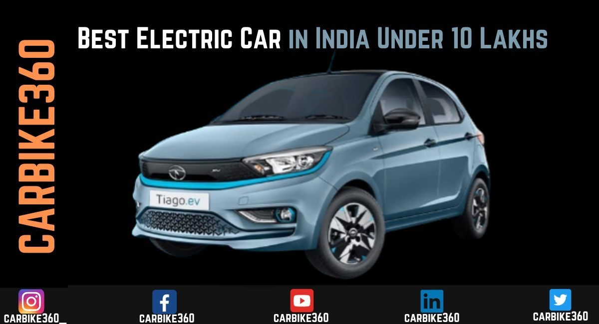 Best Electric Car in India Under 10 Lakhs