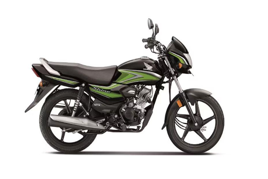 Honda Shine 100 - Black With Green