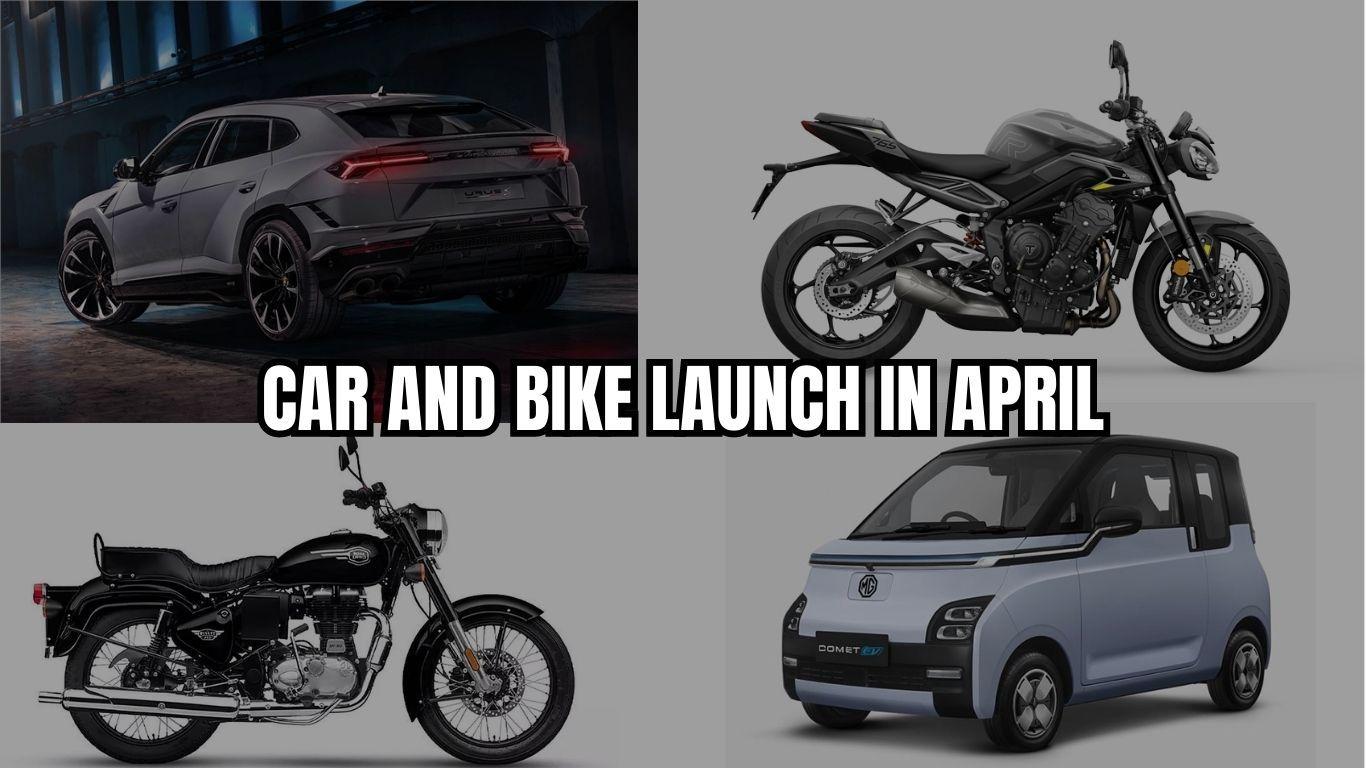 Sneak Peek: The Coolest Cars and Bikes Set to Debut in April 2023 