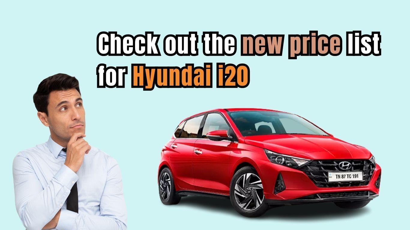 Hyundai i20 Gets Second Price Hike in a Month: Here's the Updated Price List