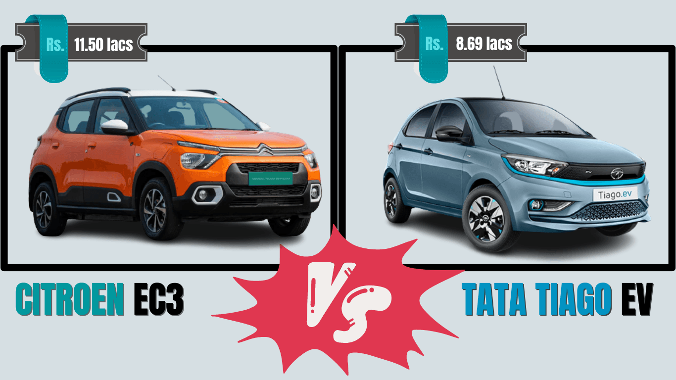 Citroen eC3 vs Tata Tiago EV | Which is better?