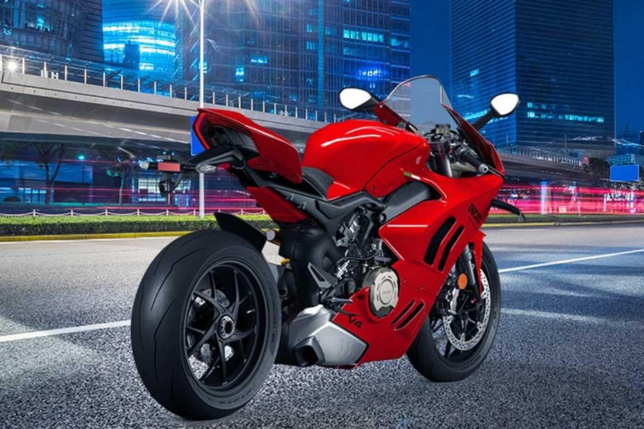 Ducati panigale v4 rear right view Ducati panigale v4 rear right view