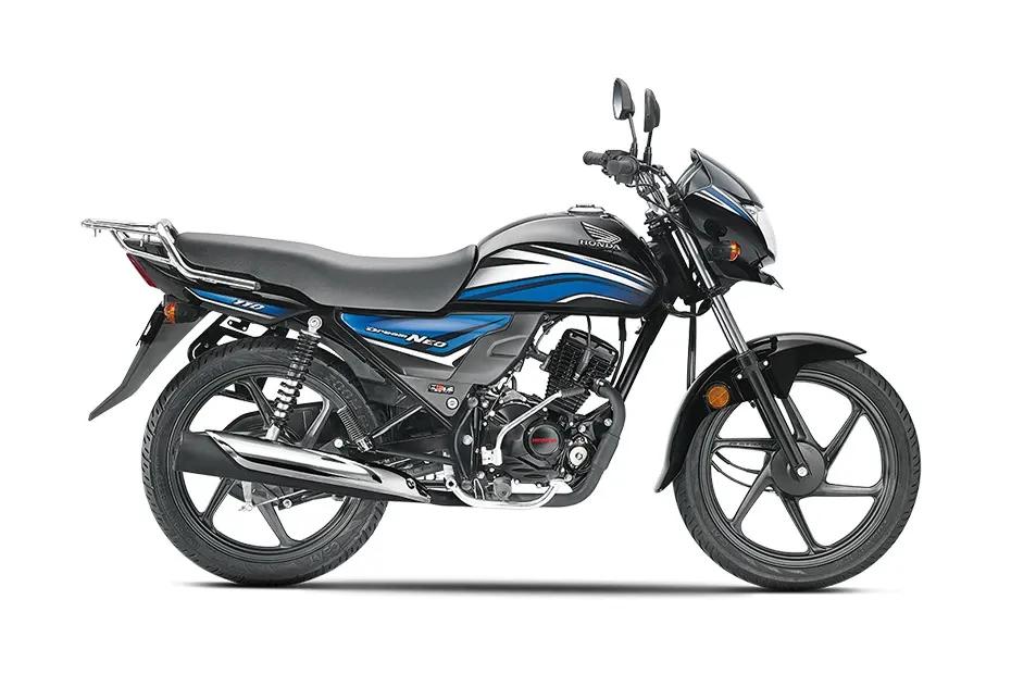 Honda Dream Neo - Black With Blue Stripes