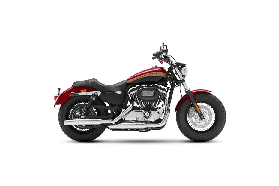 Harley-Davidson 1200 Custom - Billiard Red Vivid black
