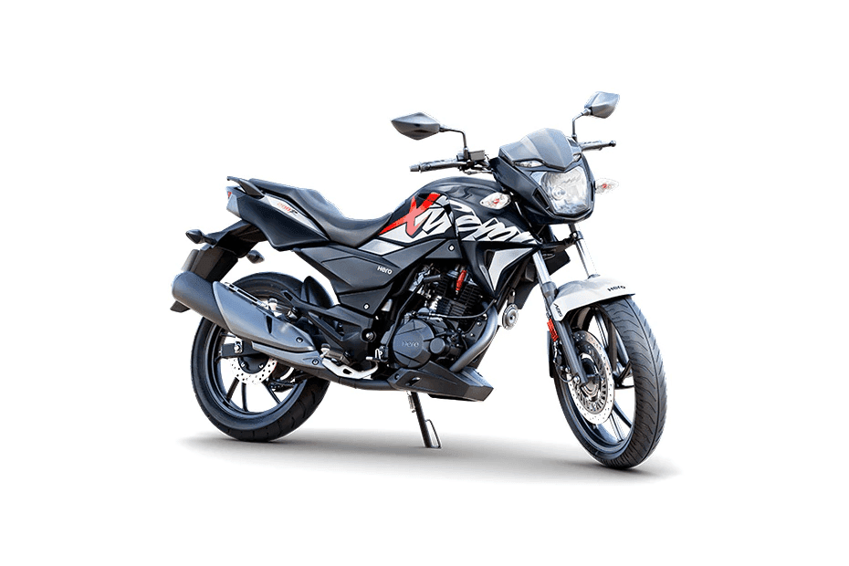 हीरो एक्सट्रीम 200आर - Panther Black With Force Silver