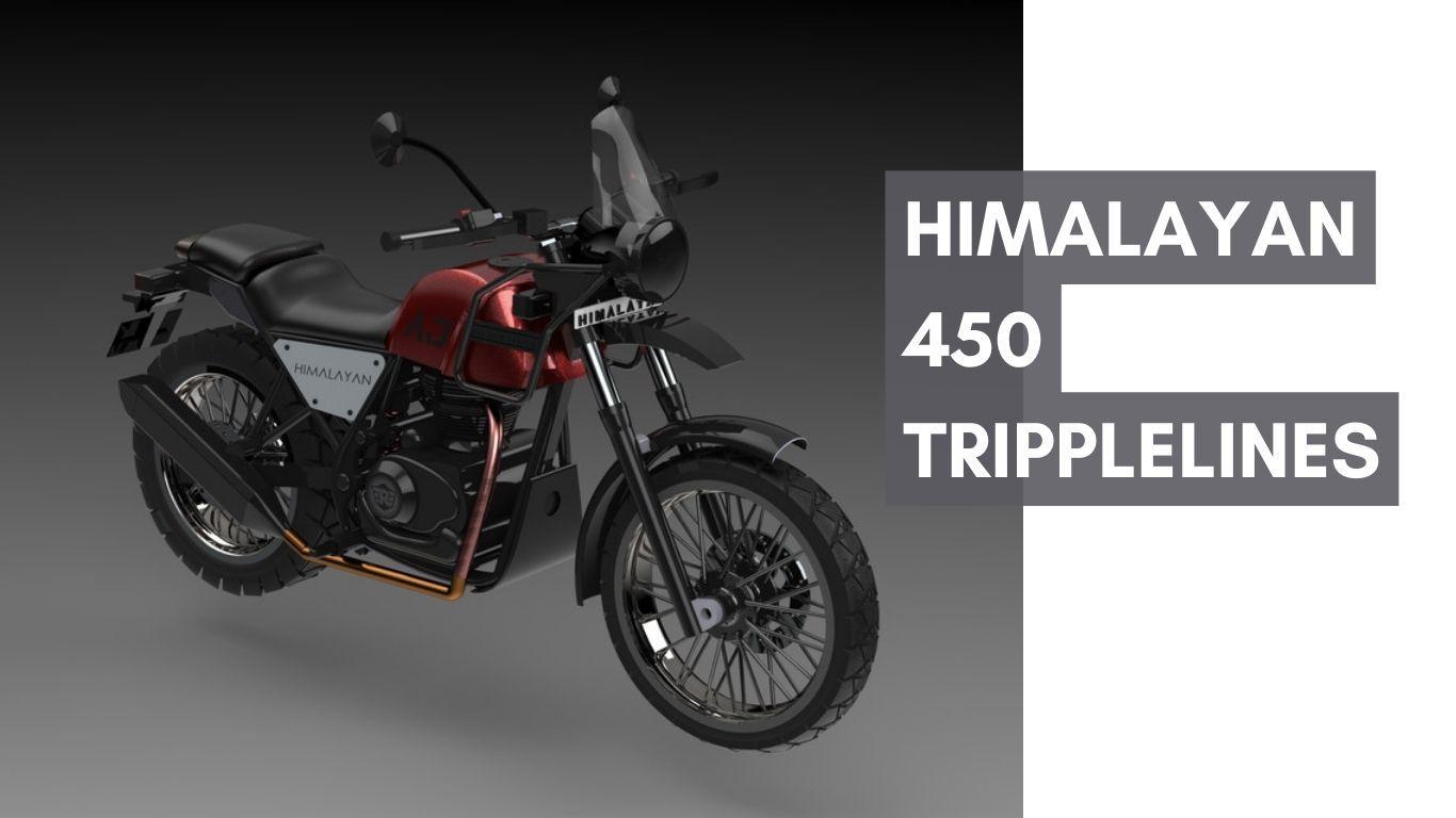 A Sneak Peek into the Royal Enfield Himalayan 450: 3D Models Unveils Design Elements