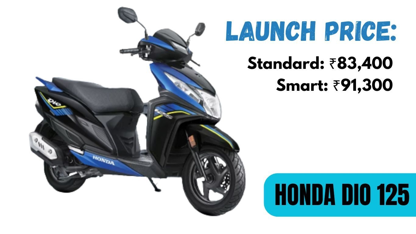 Honda Dio 125 Launched at the price of ₹83,400 with smart features news