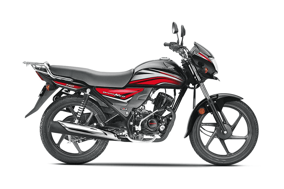 Honda Dream Neo - Black With Red Stripes
