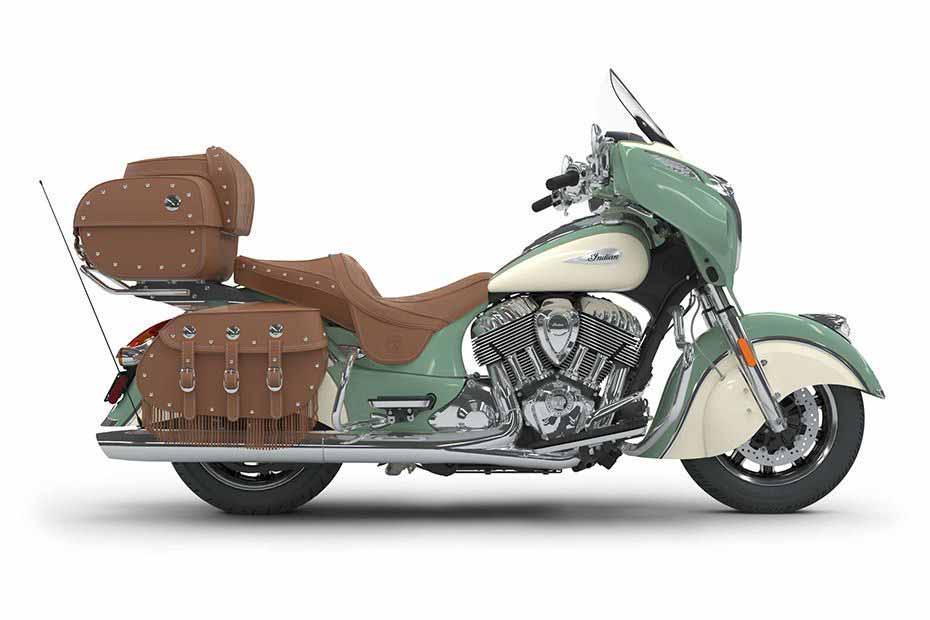 Indian Roadmaster Classic - Willow Green Over Ivory Cream