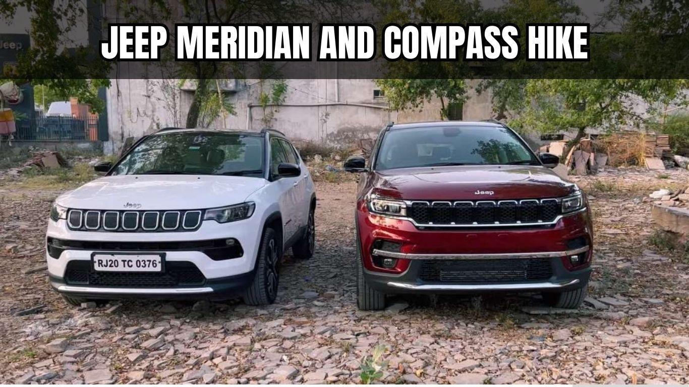 Jeep India Raises Prices on Compass and Meridian SUVs: Possible Factors and Impact on Market