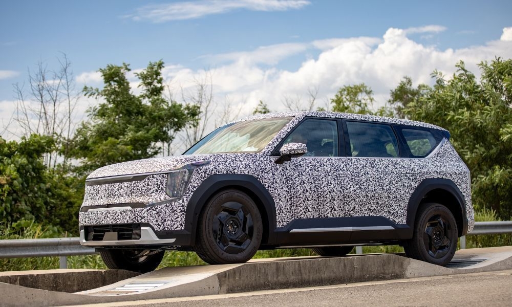 Kia EV9 SUV की फाइनल टेस्टिंग हुई: 2023 में ग्लोबल डेब्यू news